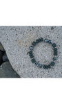 Lava Rock Bracelet, Blue, original image number 0